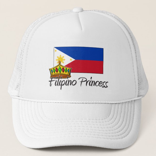 Filipino Princess Trucker Hat (Front)