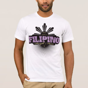 Filipino Strength and Ho - Purple T-Shirt