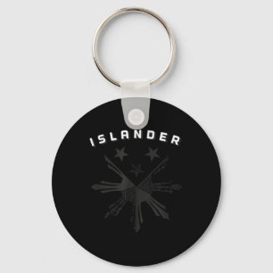 Filipino Warrior Hawaiian Polynesian Tribal Tattoo Key Ring