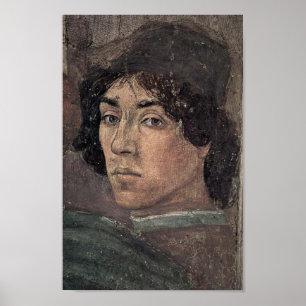 Filippino Lippi - Self-portrait of the artist Poster