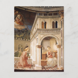 Filippo Lippi: Annunciation Postcard