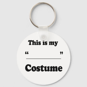 FILL IN THE BLANK COSTUME KEY RING