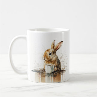 Fill me up, please - bunny coffee mug