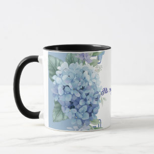 Fill my cup Lord floral Religious Mug