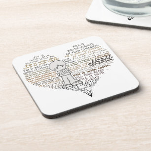 Fill Your Heart Coaster