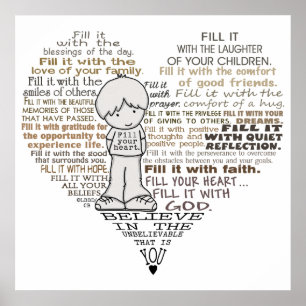 Fill Your Heart Poster