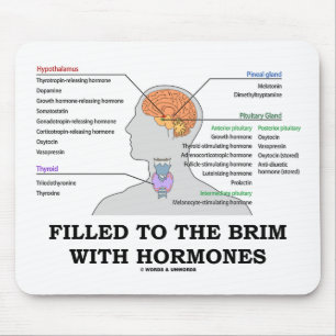 Filled To The Brim With Hormones (Anatomy) Mouse Pad