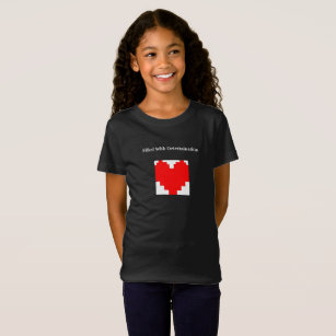 Filled with Determination Heart Fan Art Shirt