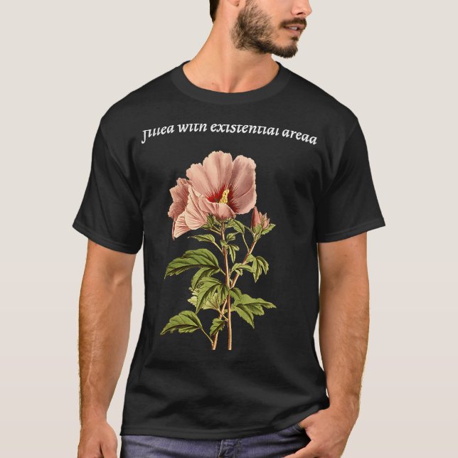 Filled With Existential Dread Existentialism Philo T-Shirt (Front)