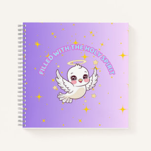 Filled with the holy spirit edition girls notebook