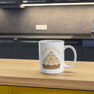 Filling Steamy – Funny Dumpling Coffee Mug
