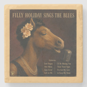 Filly Holiday Album: a Parody Stone Coaster