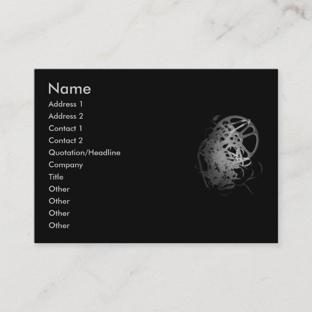 Film Business Card (Front)