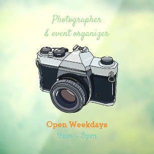Film camera cartoon illustration