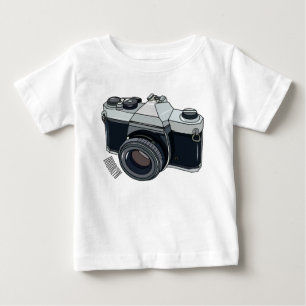 Film camera cartoon illustration baby T-Shirt