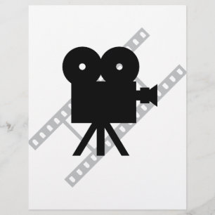 film camera icon flyer