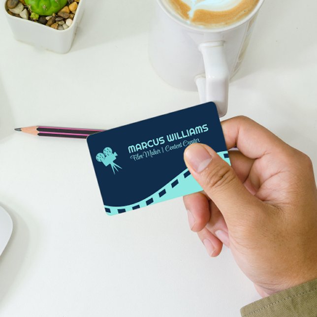 Film Camera Logo | Director Business Card (Creator Uploaded)