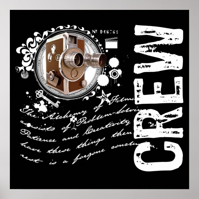 Film Crew Alchemy Poster (Front)