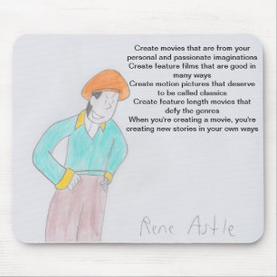 Film Director's Advice Mouse Pad