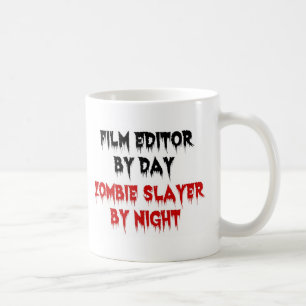 Film Editor Zombie Slayer Coffee Mug