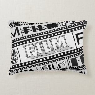 [FILM] Filmstrip Logos Pillow 