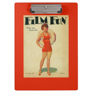 Film Fun Magazine Cover 2 Clipboard