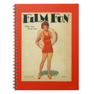 Film Fun Magazine Cover 2 Notebook