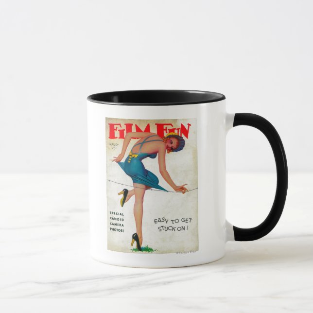 Film Fun Magazine Cover 7 Mug (Right)