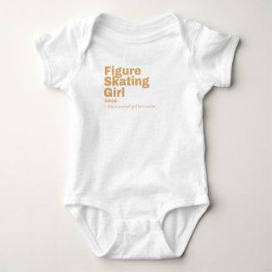 Film Girl - Figure Skating Baby Bodysuit
