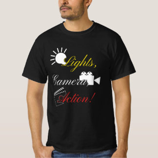 Film Light Camera Action T-Shirt