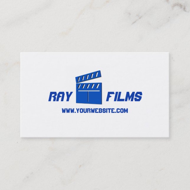 Film Movie Maker Director Producer Business Card (Front)