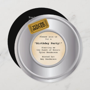 Film/Movie Theme Party Invitation