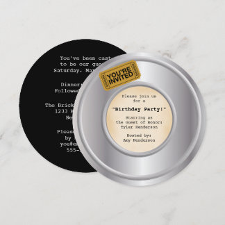 Film/Movie Theme Party Invitation