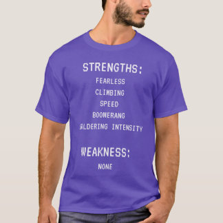 Film Movie Video Geschenke RPG Strengths Sweeping T-Shirt