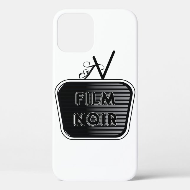 Film Noir Case-Mate iPhone Case (Back)