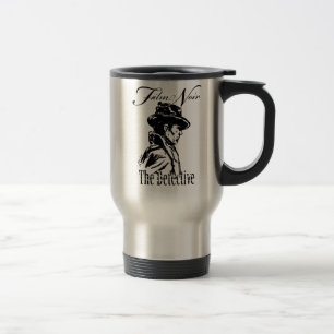 Film Noir Detective Travel Mug