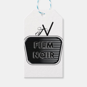 Film Noir Gift Tags