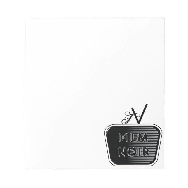 Film Noir Notepad (Front)