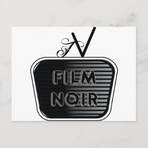 Film Noir Postcard
