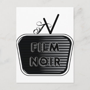 Film Noir Postcard