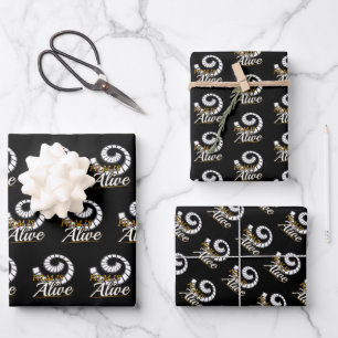 Film Photography - Film is Alive Photographer Wrapping Paper Sheet