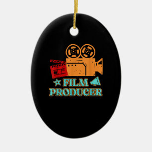Film Producer Movie Director Acter Arts Acting Ceramic Ornament