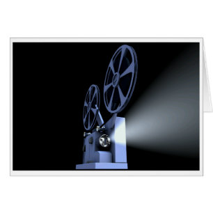 Film Projector Blank Card