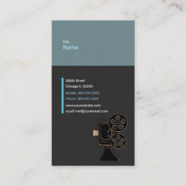 Film Projector Business Card