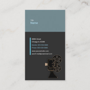 Film Projector Business Card