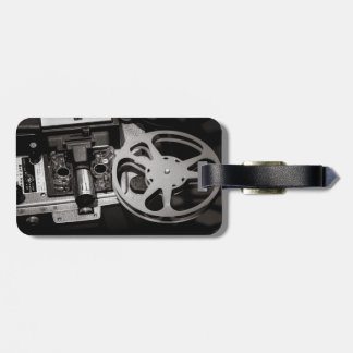 Film Projector / Movie Reel Luggage Tag