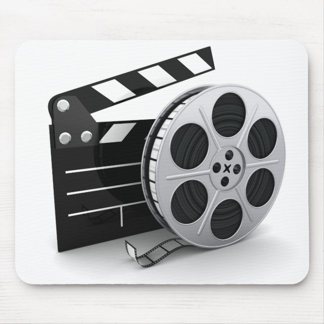 Film Reel Clapper Mousepad (Front)