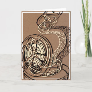 Film Reel Greeting Card (Blank Inside)