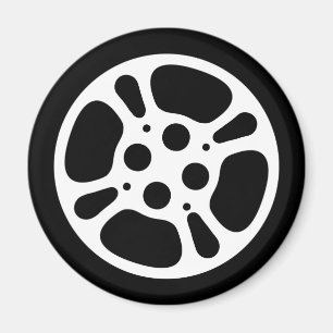 Film Reel Movie Kitchen Magnet