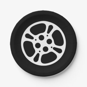 Film Reel Movie Night Paper Plate